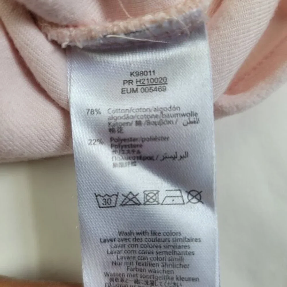 Kenzo Tiger Pink Long Sleeve Velour Dress Size 9M